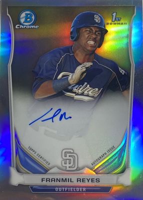 2014 Bowman Chrome #BCAP-FR Prospect Auto - Refractor /500 (1st)