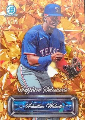 2024 Bowman Sapphire Edition #BSS-20 Sapphire Selections - Gold /50