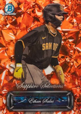 2024 Bowman Sapphire Edition #BSS-12 Sapphire Selections - Orange /25