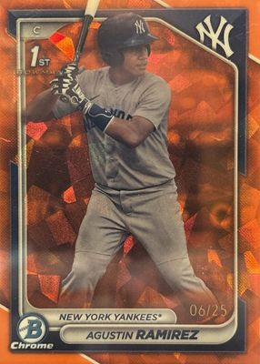 2024 Bowman Sapphire Edition #BCP-85 Orange /25 (1st)