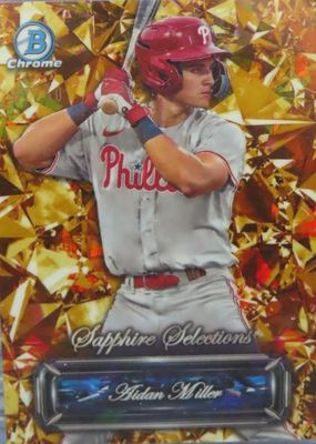 2024 Bowman Sapphire Edition #BSS-6 Sapphire Selections - Gold /50