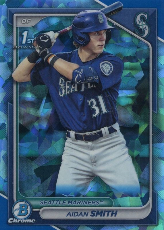 Aidan Smith 2024 Bowman Sapphire Edition #BCP-45 Base (1st) PSA 10