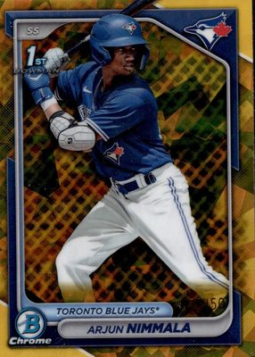 2024 Bowman Sapphire Edition #BCP-142 Gold /50 (1st)
