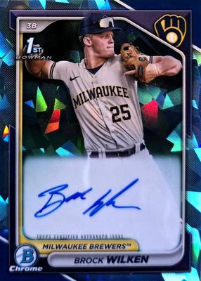 2024 Bowman Sapphire Edition #BSPA-BW Chrome Prospect Auto (1st)
