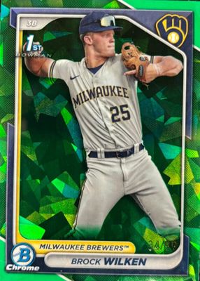 2024 Bowman Sapphire Edition #BCP-86 Green /99 (1st)