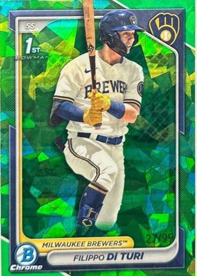 2024 Bowman Sapphire Edition #BCP-101 Green /99 (1st)