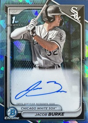 2024 Bowman Sapphire Edition #BSPA-JBU Chrome Prospect Auto (1st)