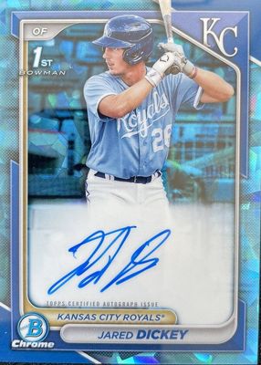 2024 Bowman Sapphire Edition #BSPA-JDI Chrome Prospect Auto (1st)