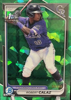 2024 Bowman Sapphire Edition #BCP-131 Green /99 (1st)