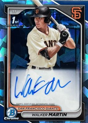 2024 Bowman Sapphire Edition #BSPA-WM Chrome Prospect Auto (1st)