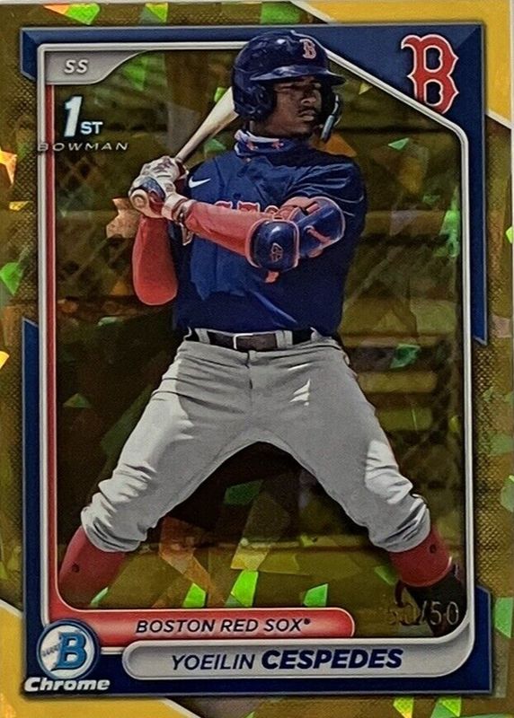 2024 Bowman Sapphire Edition #BCP-139 Gold /50 (1st)