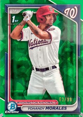 2024 Bowman Sapphire Edition #BCP-52 Green /99 (1st)