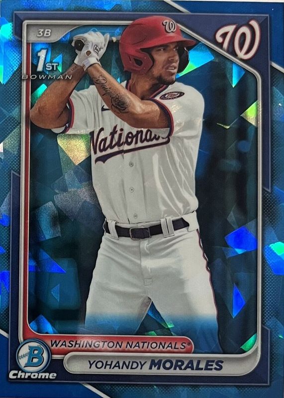 Yohandy Morales 2024 Bowman Sapphire Edition #BCP-52 Base (1st) RAW