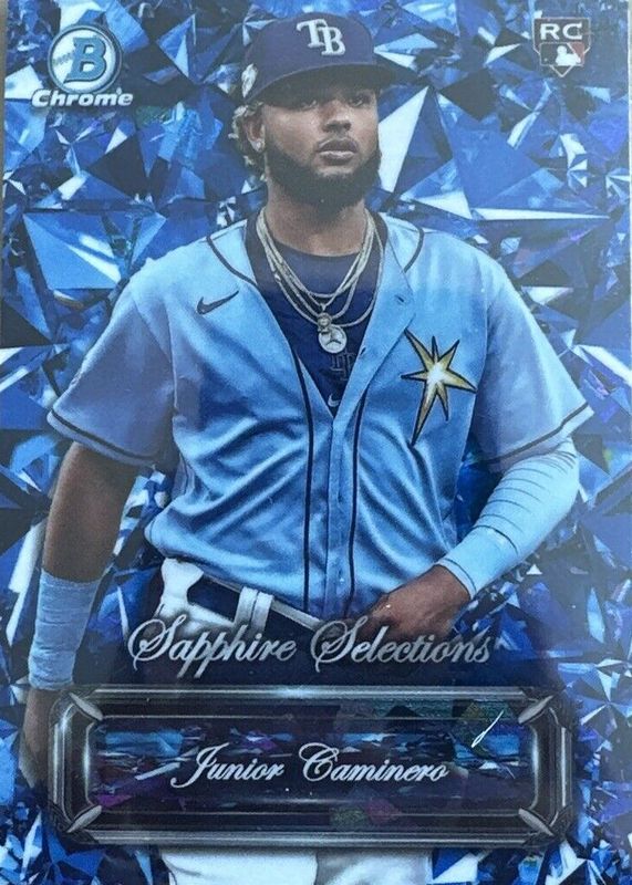 Junior Caminero 2024 Bowman Sapphire Edition #BSS-8 Sapphire Selections Rookie RAW