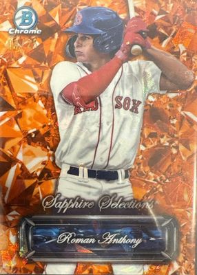 2024 Bowman Sapphire Edition #BSS-19 Sapphire Selections - Orange /25