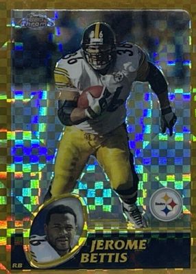 2003 Topps Chrome #8 Gold X-Fractor /101
