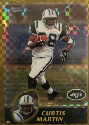 2003 Topps Chrome #28 Gold X-Fractor /101