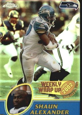 2003 Topps Chrome #149 Weekly Wrap Up - Black Refractor /599