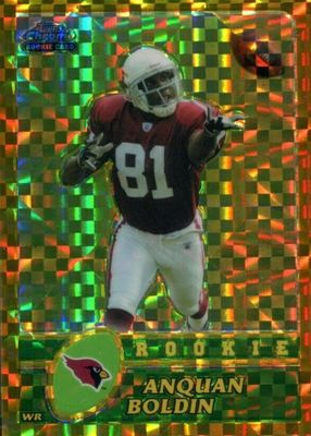 2003 Topps Chrome #203 Gold X-Fractor /101