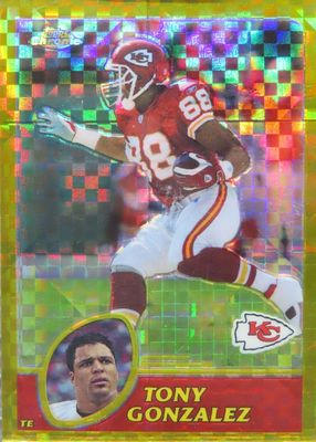 2003 Topps Chrome #112 Gold X-Fractor /101
