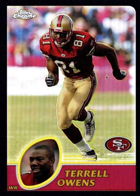 2003 Topps Chrome #97 Black Refractor /599