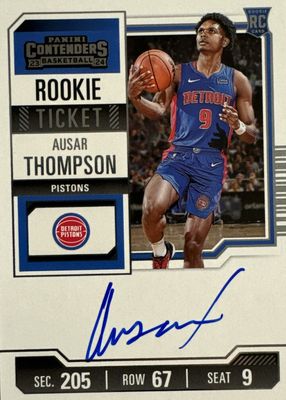 2023 Contenders #133 Rookie Ticket Auto