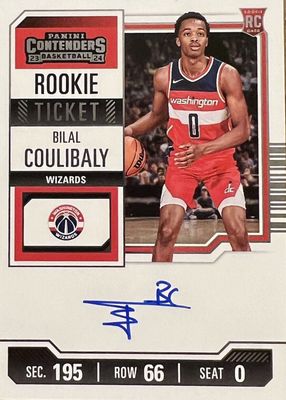 2023 Contenders #113 Rookie Ticket Auto