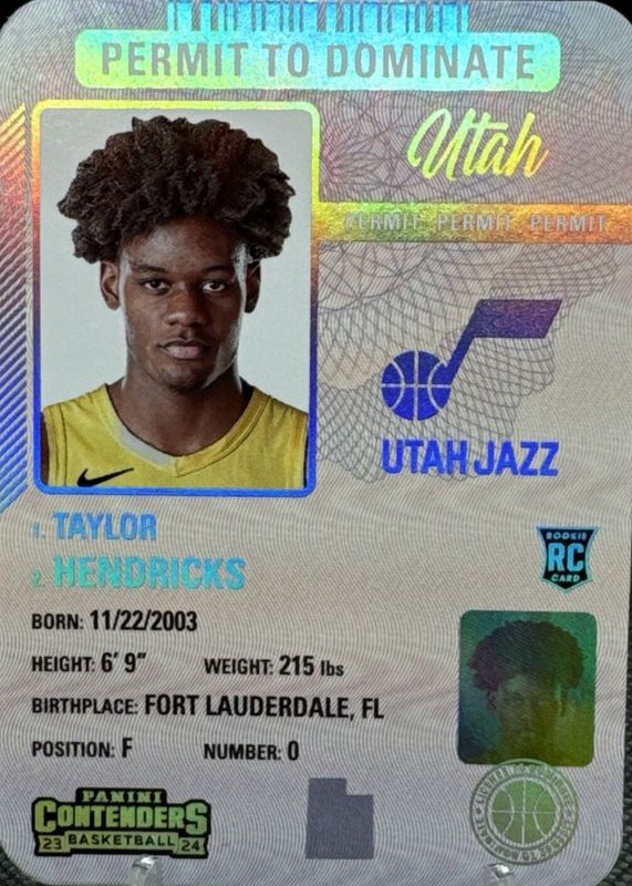 2023 Contenders #19 Permit to Dominate /(SSP)