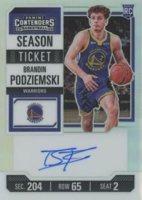 2023 Contenders #122 Rookie Ticket Auto - Premium
