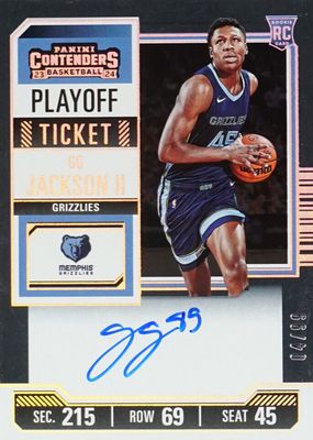 2023 Contenders #127 Rookie Ticket Auto - Playoff Ticket /99
