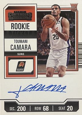 2023 Contenders #129 Rookie Ticket Auto