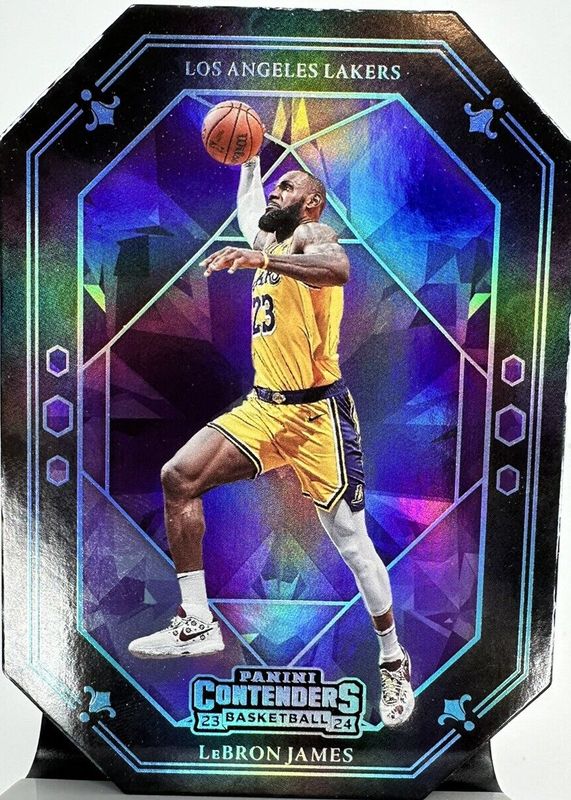 LeBron James 2023 Contenders #3 Crown Jewels /(SSP) SGC 9.5