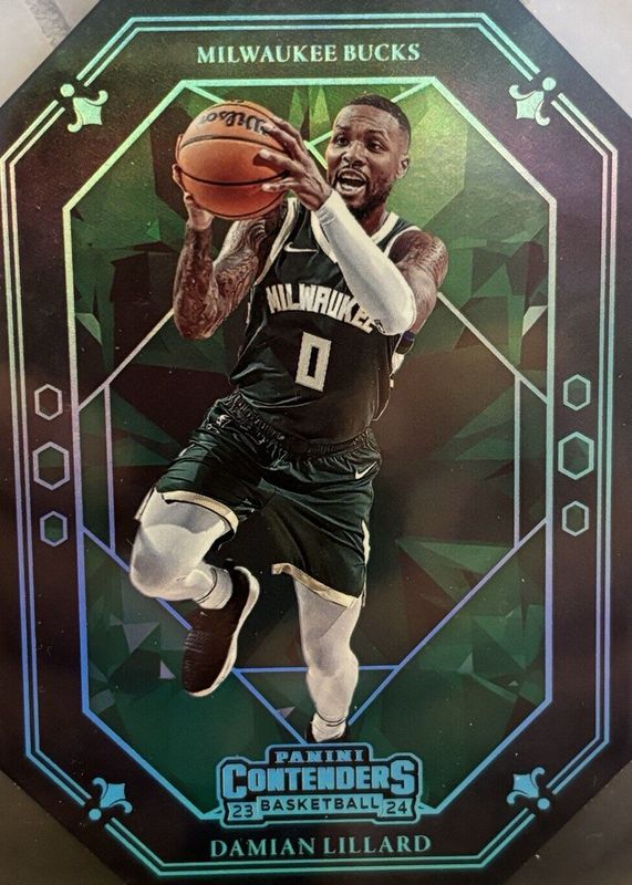 Damian Lillard 2023 Contenders #10 Crown Jewels /(SSP) RAW