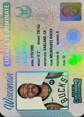2023 Contenders #21 License to Dominate /(SSP)