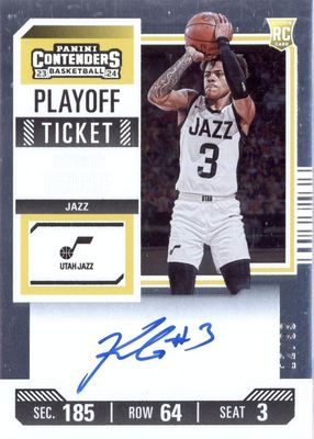 2023 Contenders #144 Rookie Ticket Auto - Playoff Ticket /99