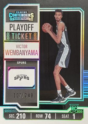 2023 Contenders #11 Playoff Ticket /249