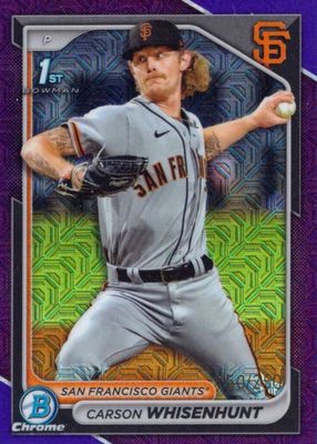 2024 Bowman Mega Box #BCP-96 Chrome Prospects - Purple Refractor /250 (1st)