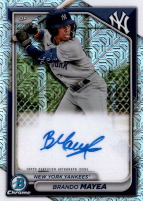 2024 Bowman Mega Box #BMA-BMA Chrome Prospect Auto
