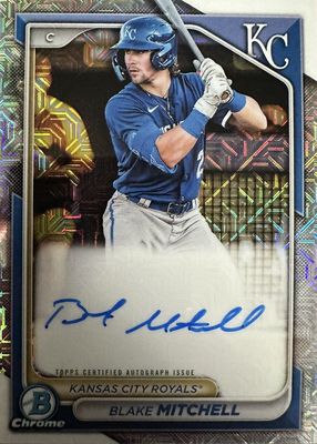 2024 Bowman Mega Box #BMA-BMI Chrome Prospect Auto