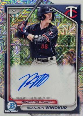 2024 Bowman Mega Box #BMA-BWI Chrome Prospect Auto