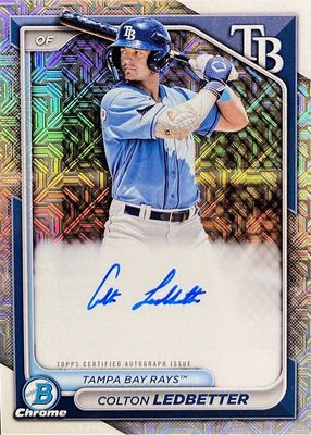 2024 Bowman Mega Box #BMA-CL Chrome Prospect Auto