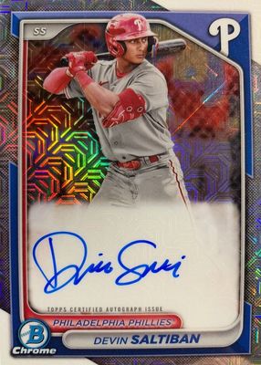 2024 Bowman Mega Box #BMA-DS Chrome Prospect Auto