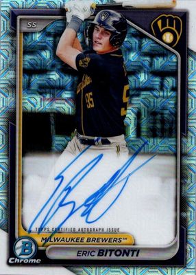 2024 Bowman Mega Box #BMA-EBI Chrome Prospect Auto