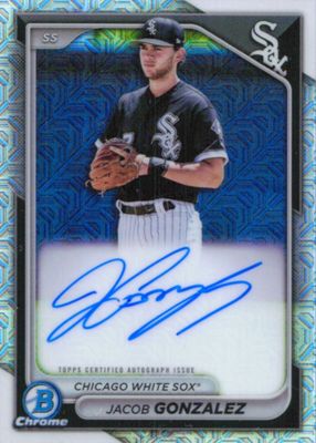 2024 Bowman Mega Box #BMA-JGO Chrome Prospect Auto
