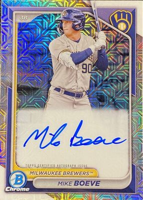 2024 Bowman Mega Box #BMA-MB Chrome Prospect Auto