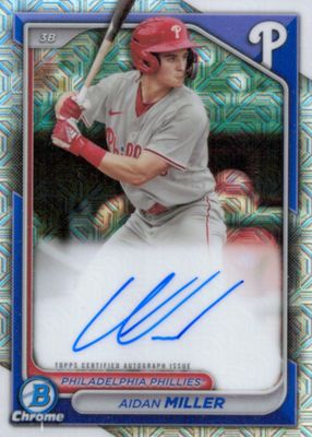 2024 Bowman Mega Box #BMA-AM Chrome Prospect Auto