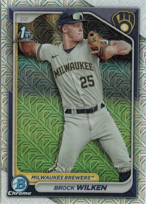 大谷翔平　bowman mega box green 2025 Bowman Chrome SHOHEI OHTANI Mega Box MOJO Refractor Los