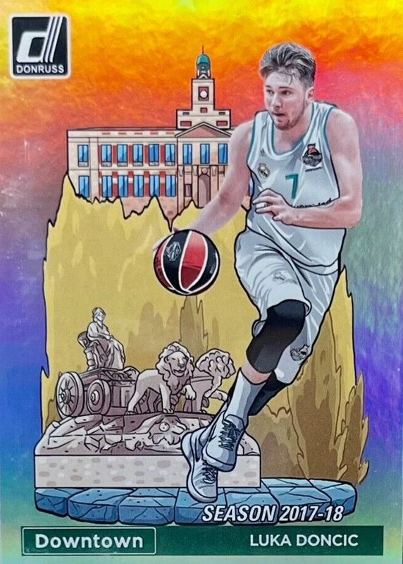 Luka Doncic 2023 Donruss EuroLeague #23 Downtown /(SSP) RAW