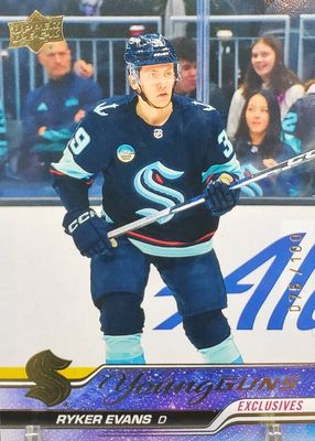 2023 Upper Deck Extended Series #726 Young Guns - UD Exclusives /100