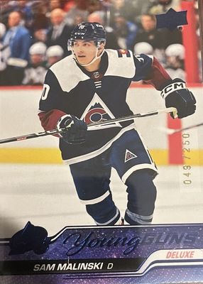 2023 Upper Deck Extended Series #716 Young Guns - Deluxe /250